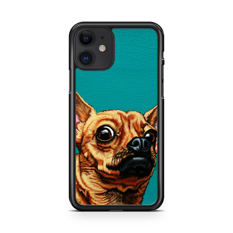 Chihuahua Painting iPhone 11 Case