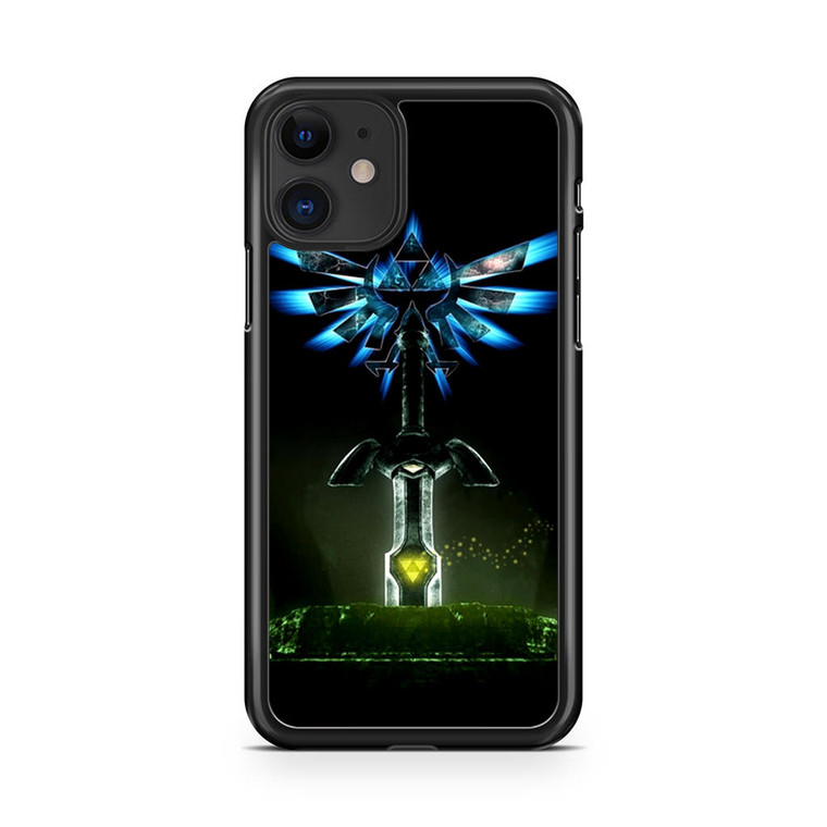 Eagle Triforce Black Legend of Zelda iPhone 11 Case