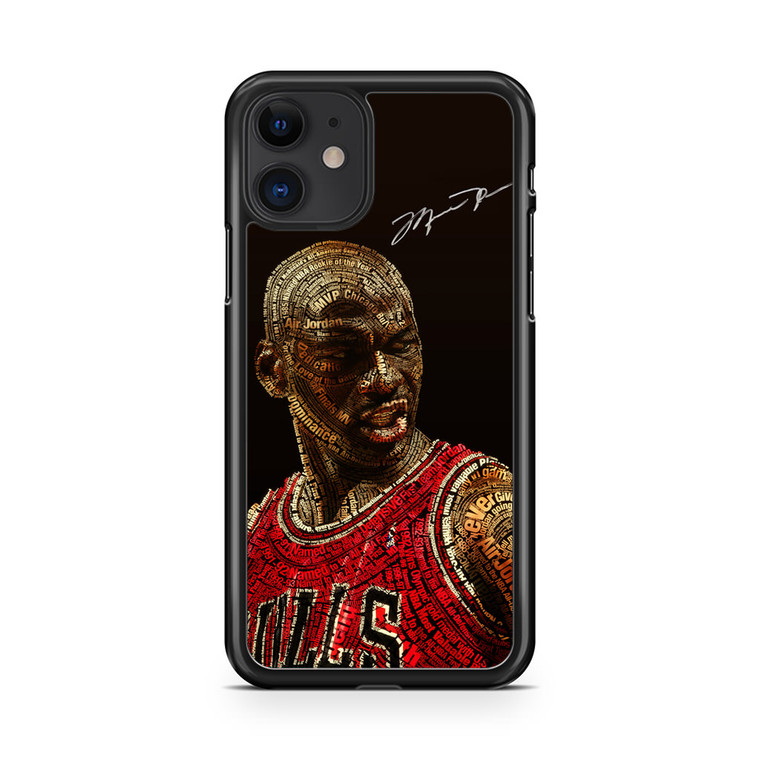 Michael Jordan Art iPhone 11 Case