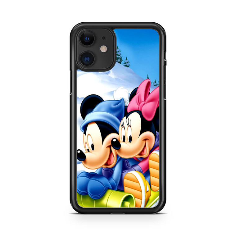 Mickey Mouse and Minnie Mouse iPhone 11 Case