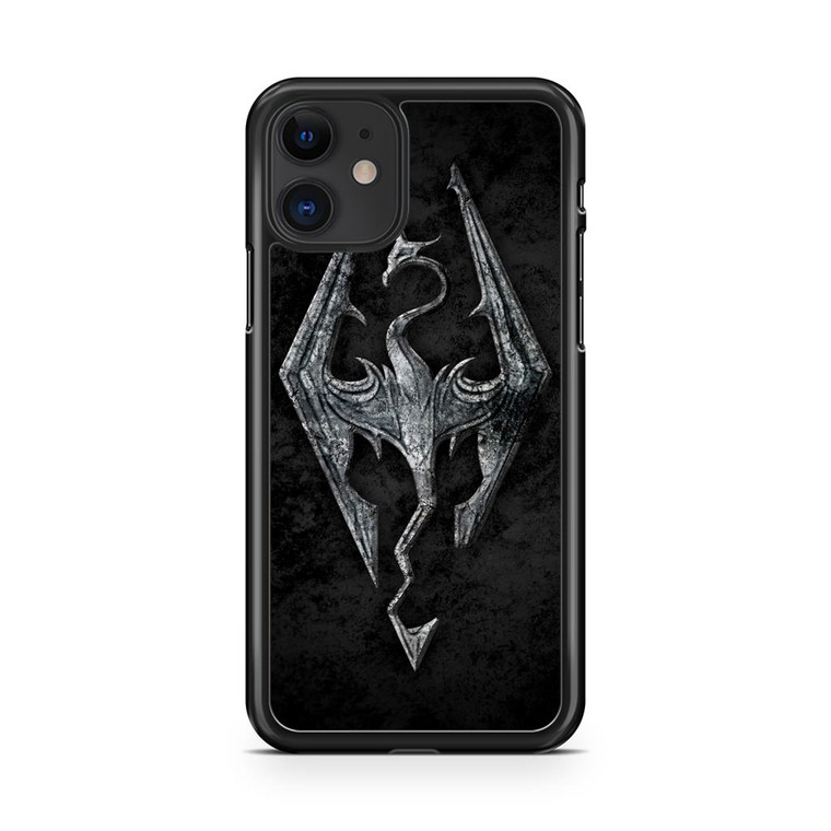 The Elder Scrolls Skyrim logo iPhone 11 Case