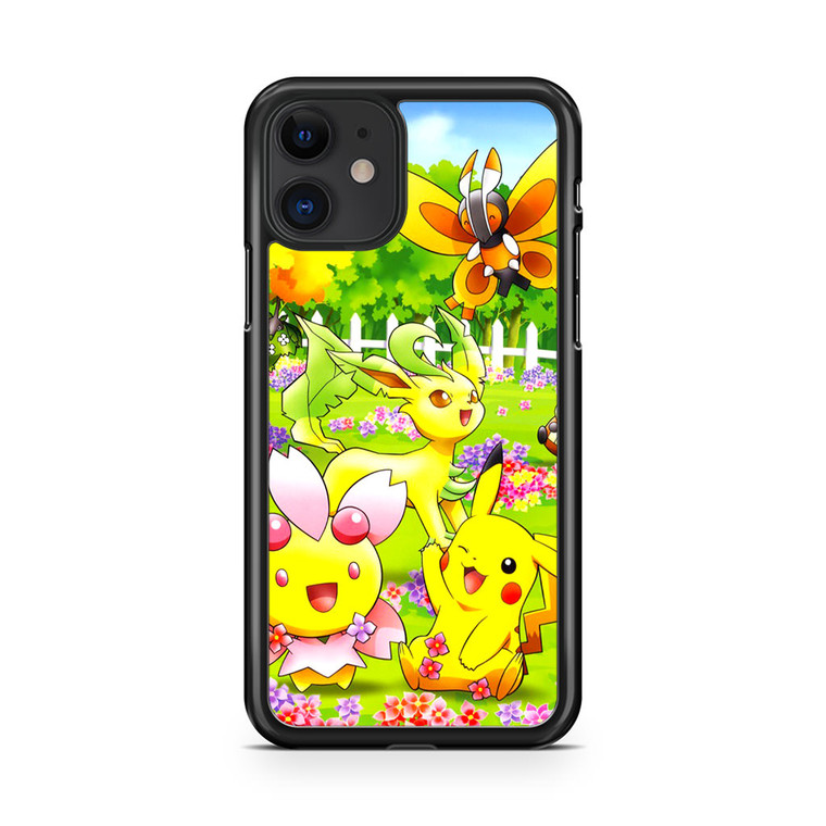 Pokemon Gold Characters iPhone 11 Case