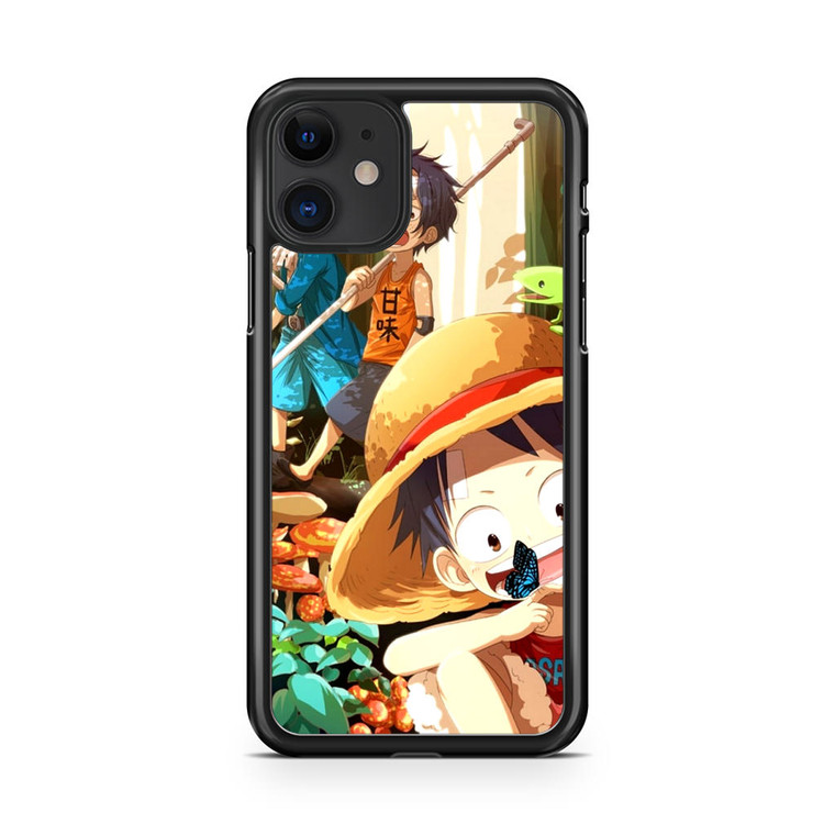 Anime One Piece Sabo Ace Luffy Cute iPhone 11 Case