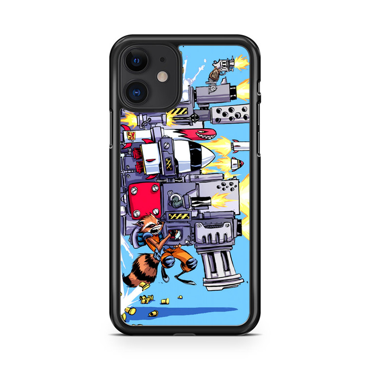 Comics Rocket Racoon iPhone 11 Case