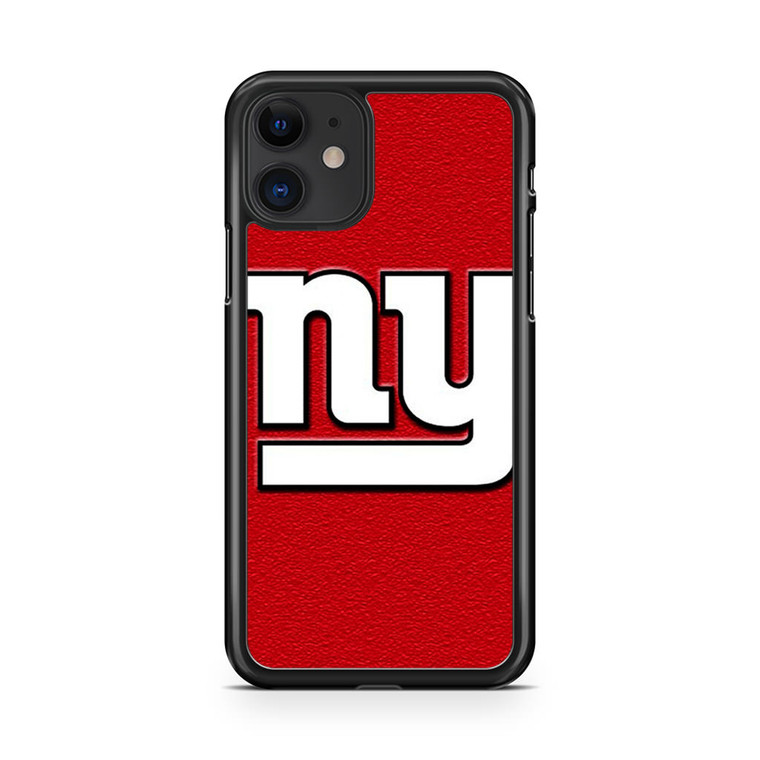 NY Giants Football Red iPhone 11 Case