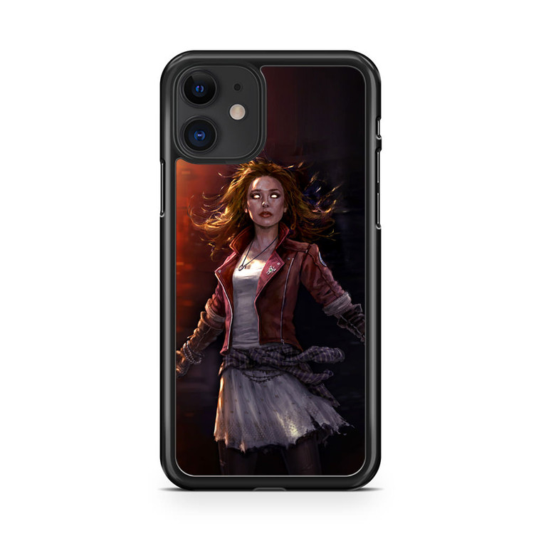 Scarlett Witch Scary Art iPhone 11 Case