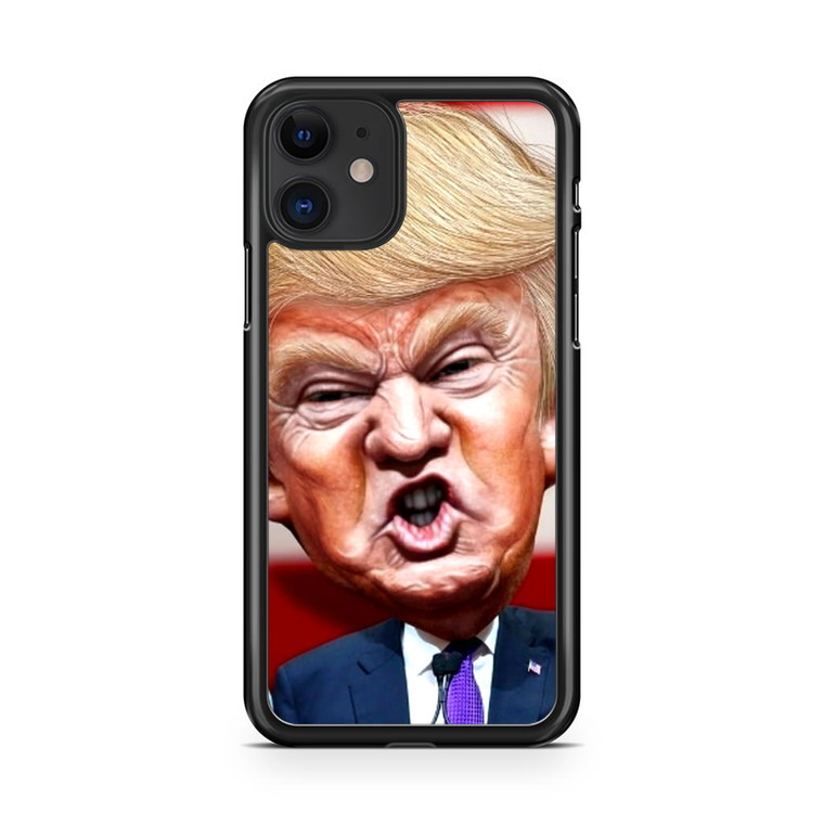 Donald Trump Donkey Hotey iPhone 11 Case