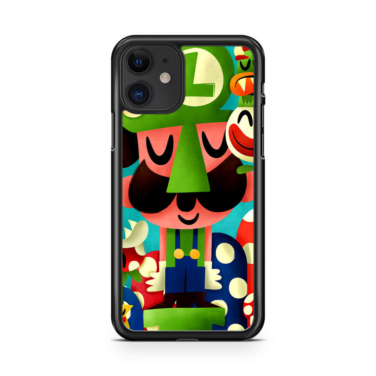 Super Mario Bros Luigi iPhone 11 Case