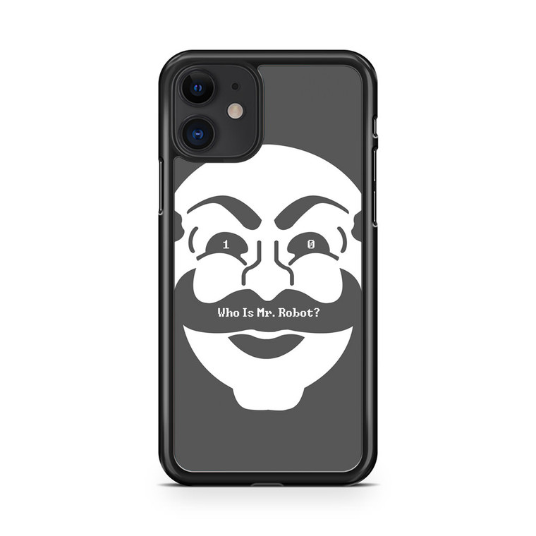 Mr Robot Mask F Society iPhone 11 Case