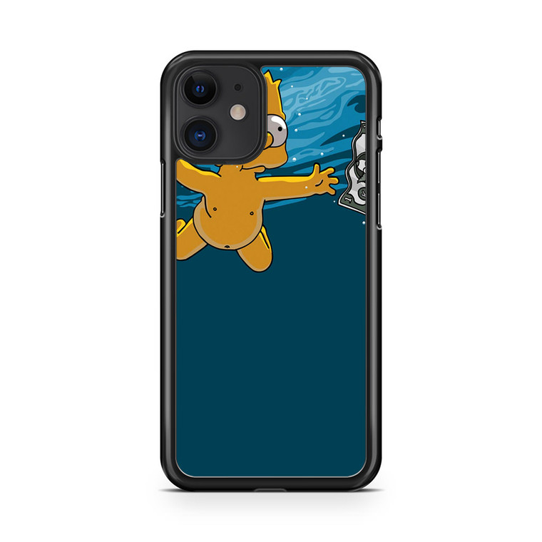 Swimming For Money Bart iPhone 11 Case