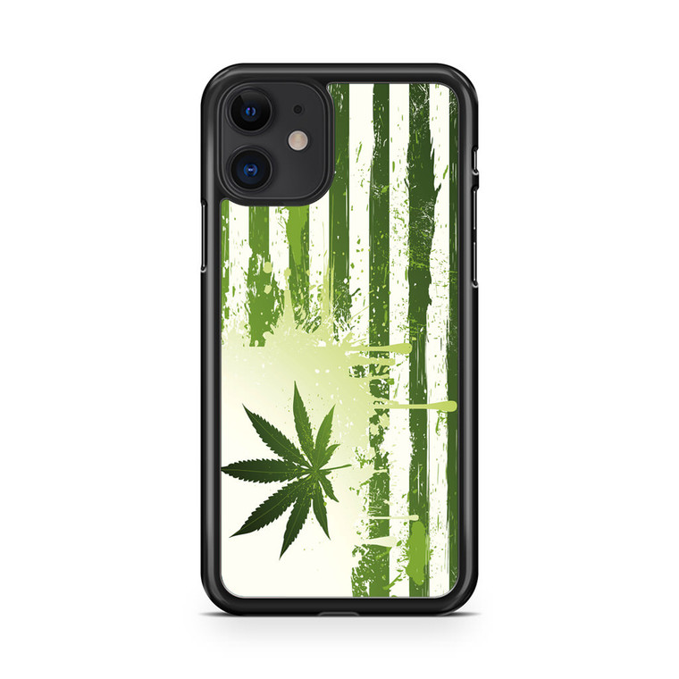 Marijuana Country Flag iPhone 11 Case