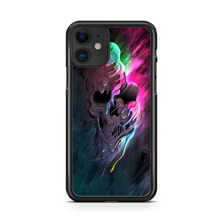 Melted Skull iPhone 11 Case