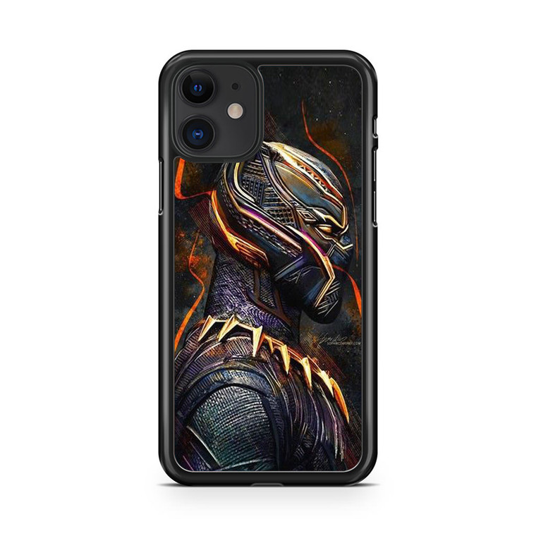 Black Panther Heroes Poster iPhone 11 Case