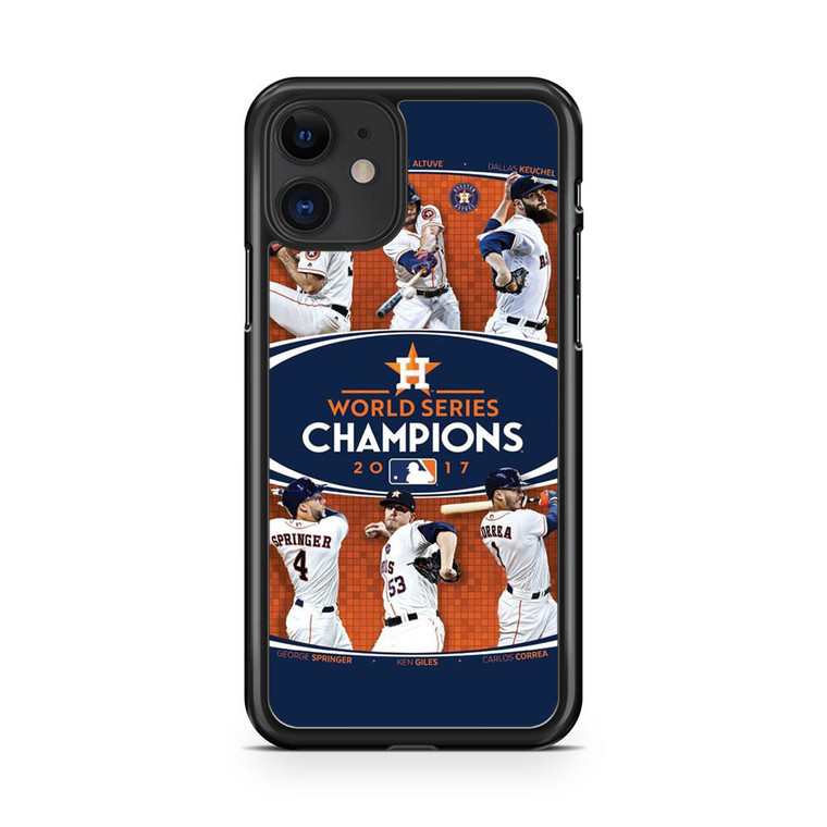 Houston Astros 2017 World Series Champions iPhone 11 Case