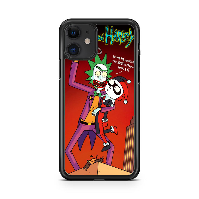 Rick And Morty Joker and Harley iPhone 11 Case