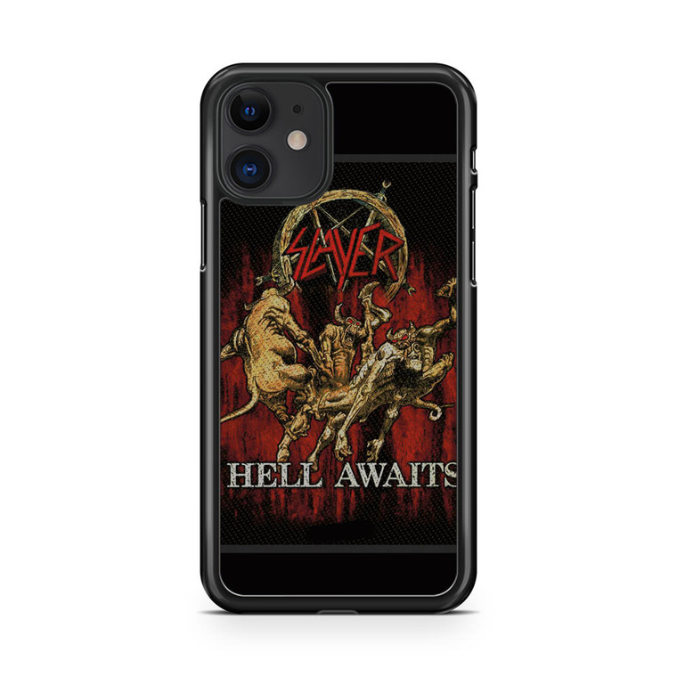 Slayer Hell Awaits Black Metal Band iPhone 11 Case