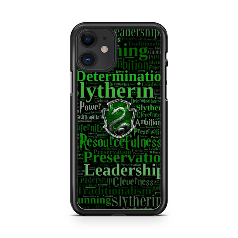 Slytherin Quote Logo iPhone 11 Case