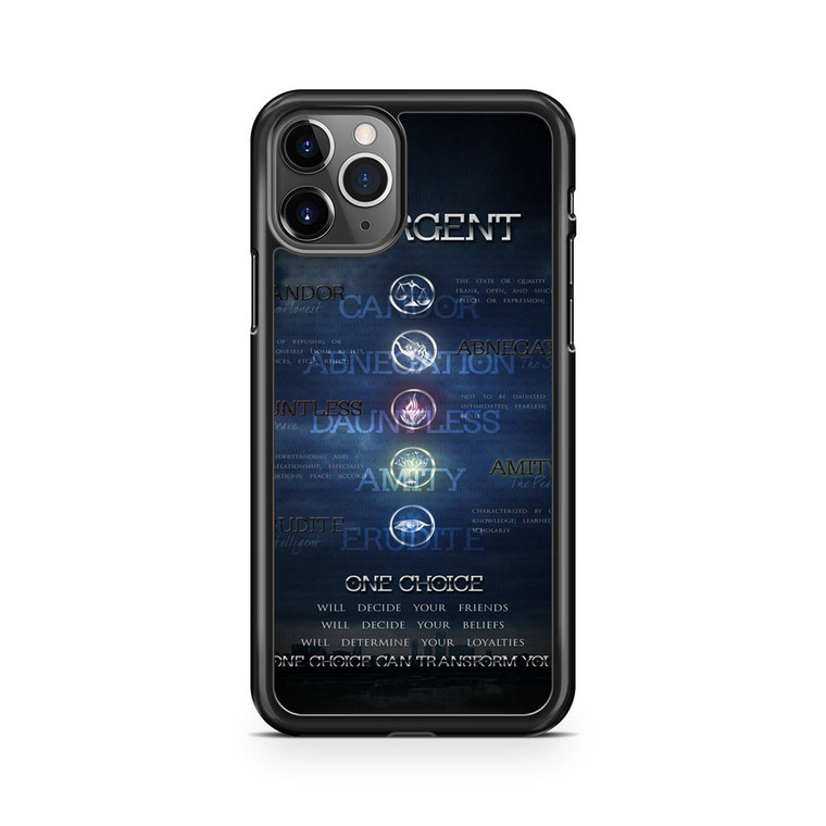 Divergent One Choice iPhone 11 Pro Case