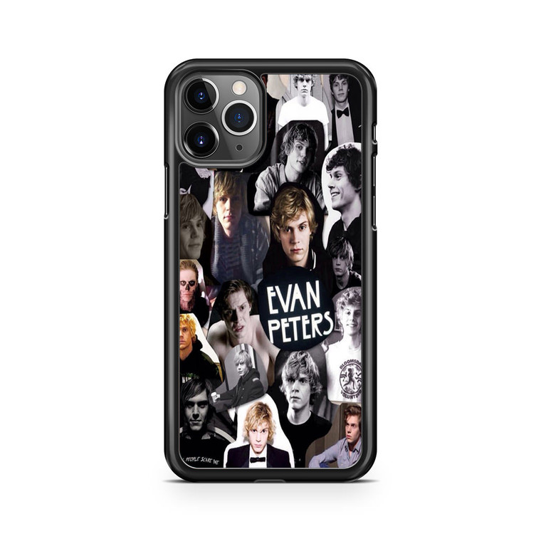 Evan Peters Collage iPhone 11 Pro Case