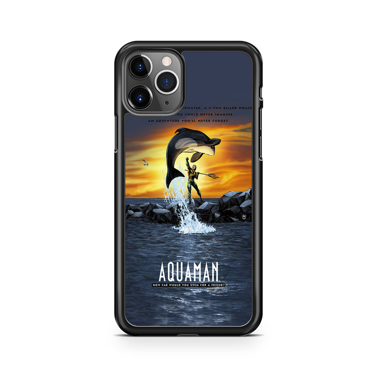 Aquaman Poster iPhone 11 Pro Case