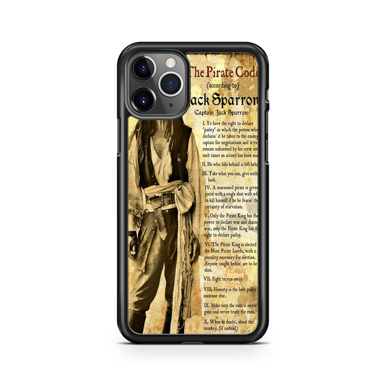 Captain Jack Sparrow iPhone 11 Pro Case