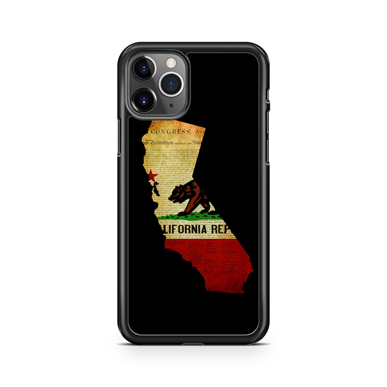 California State Grunge iPhone 11 Pro Case