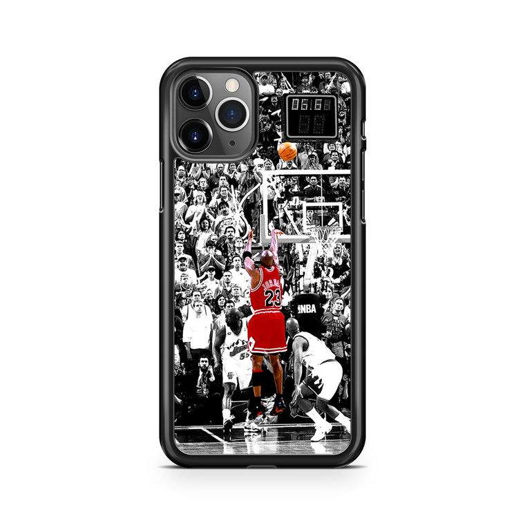 Michael Jordan Shoot in NBA iPhone 11 Pro Case