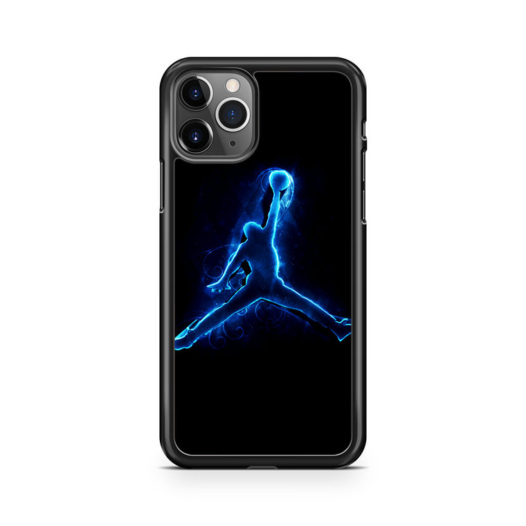Air Jordan Logo Neon iPhone 11 Pro Case