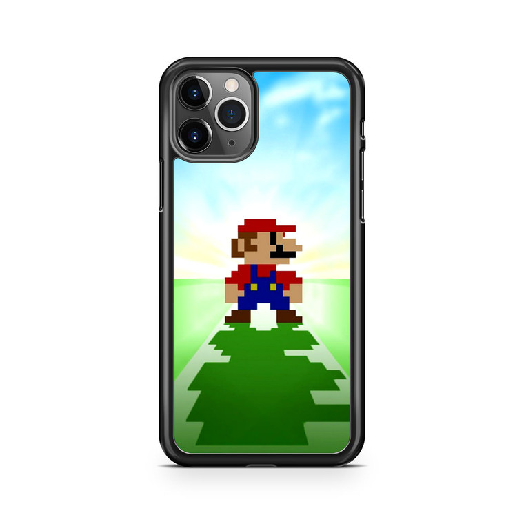 Super Mario Bros Minecraft iPhone 11 Pro Case