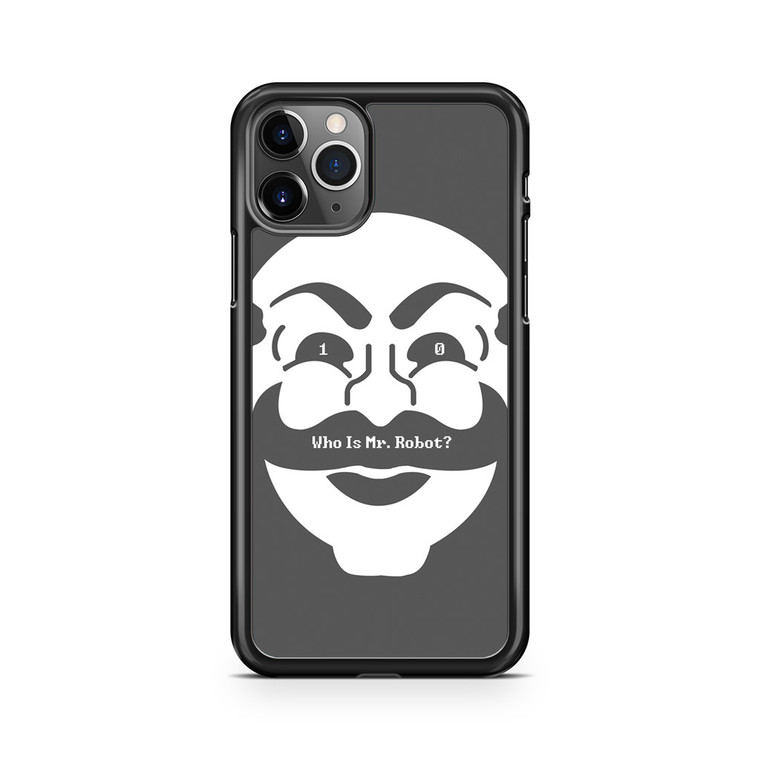 Mr Robot Mask F Society iPhone 11 Pro Case