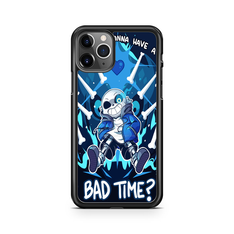 Undertale Sans Bad Time iPhone 11 Pro Case