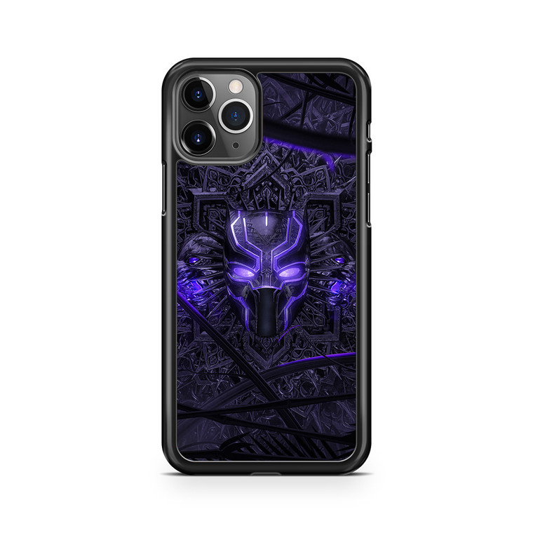 Black Panther Purple Mask iPhone 11 Pro Case