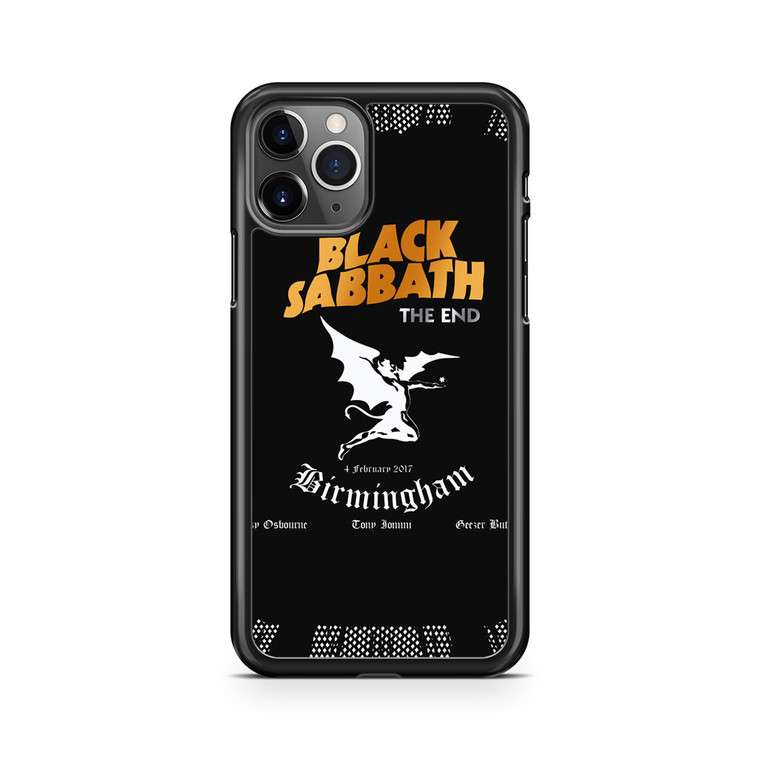 Black Sabbath The End Live Birmingham iPhone 11 Pro Case