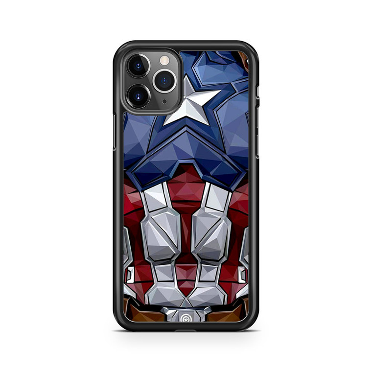 Captain America Comic Costume iPhone 11 Pro Case