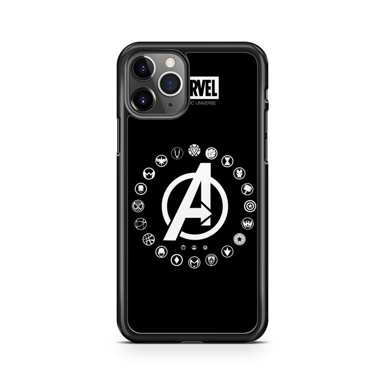 Marvel Universe Logo iPhone 11 Pro Case