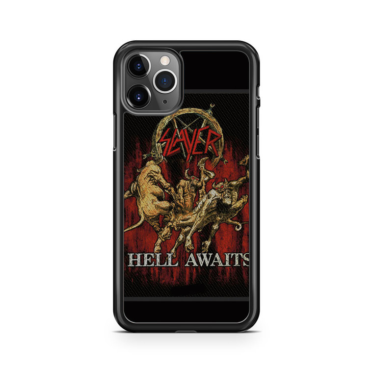 Slayer Hell Awaits Black Metal Band iPhone 11 Pro Case