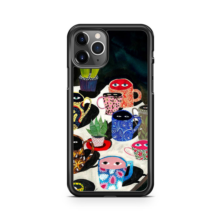 Suspicious mugs iPhone 11 Pro Case