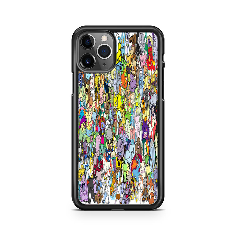 Adorable Pokemon Collage iPhone 11 Pro Max Case