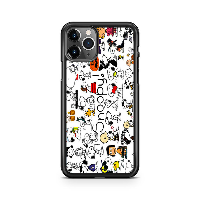 Snoopy Collage iPhone 11 Pro Max Case
