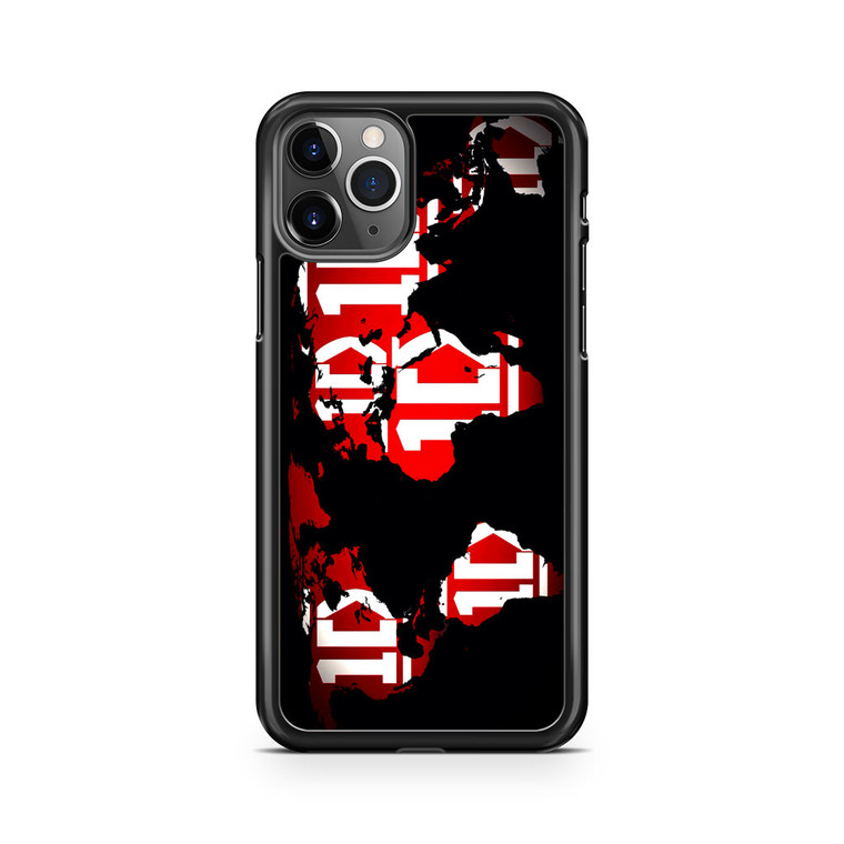 1D Map World iPhone 11 Pro Max Case