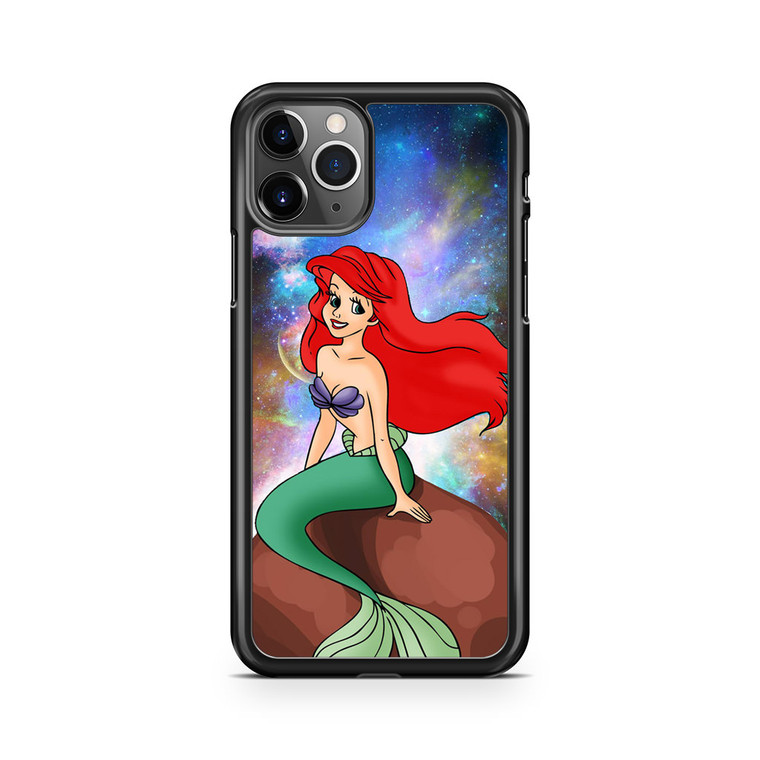 Ariel Little Mermaid In Galaxy Space iPhone 11 Pro Max Case