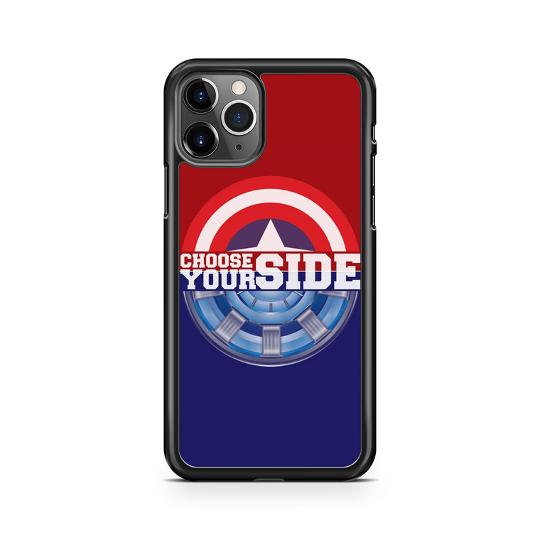 Civil War Choose Your Side iPhone 11 Pro Max Case