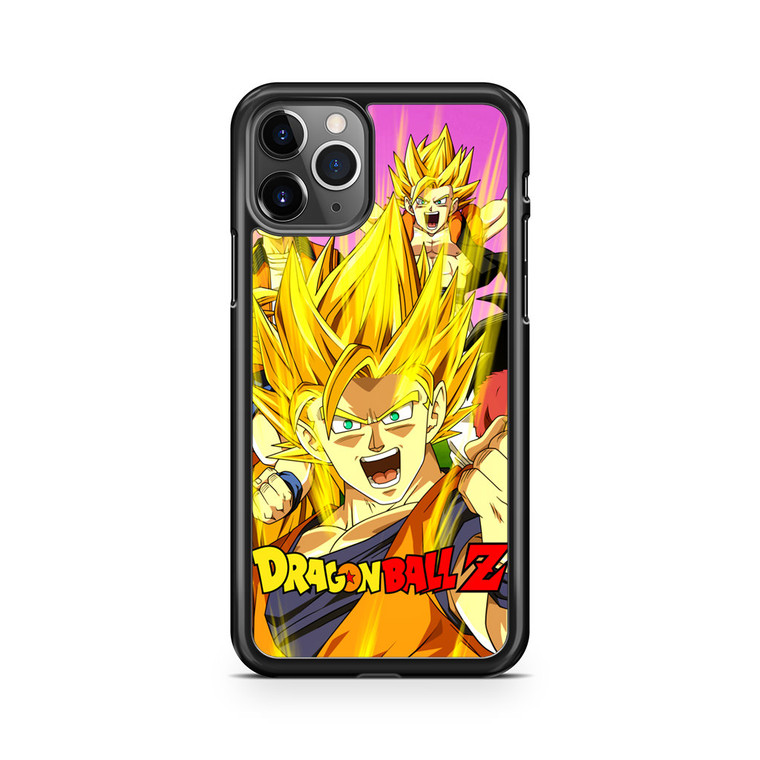 Dragon Ball Z Super Saiyans iPhone 11 Pro Max Case