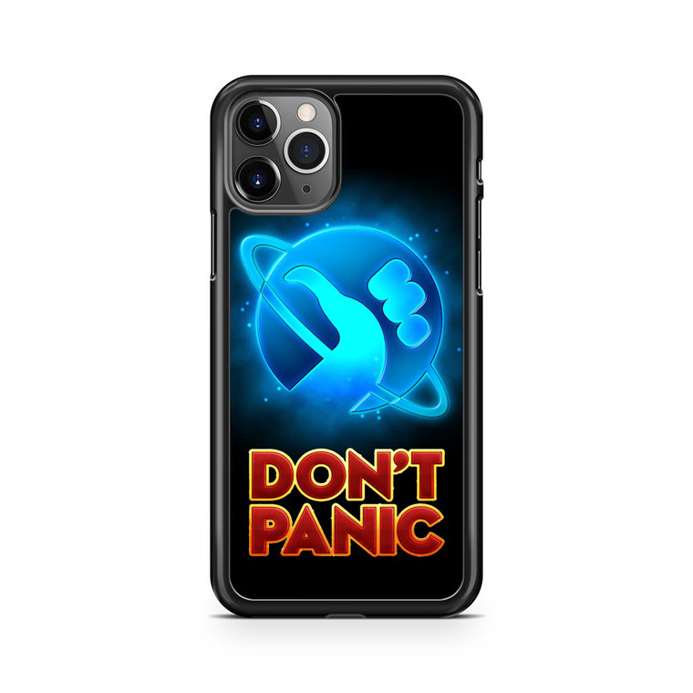 Hitchhiker's Guide To The Galaxy Dont Panic iPhone 11 Pro Max Case