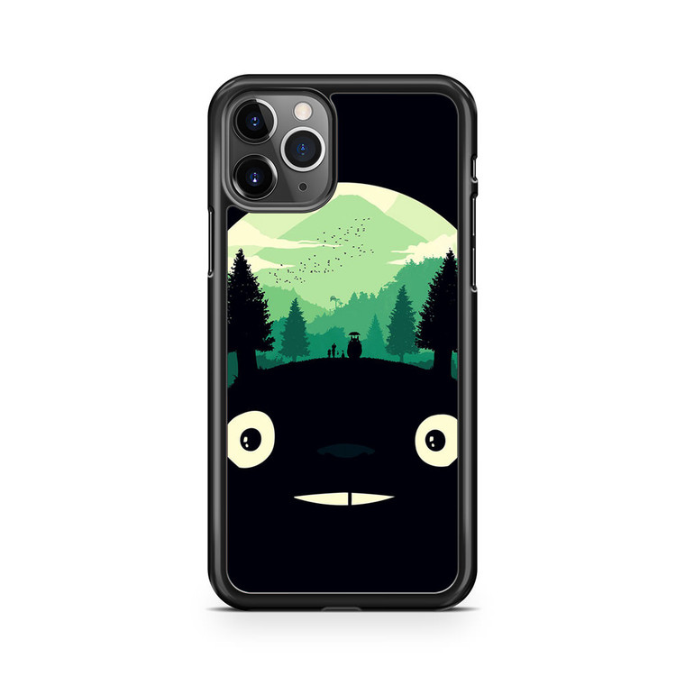Totoro Simple Dark iPhone 11 Pro Max Case
