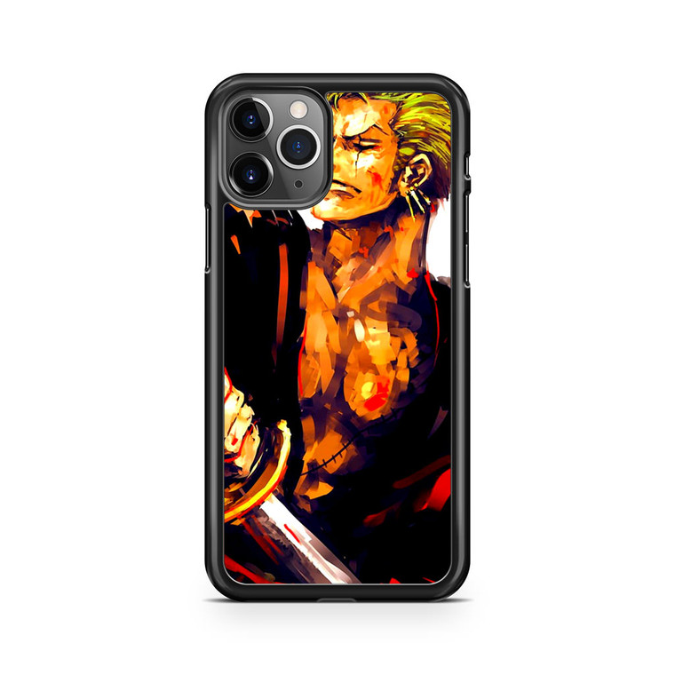 One Piece Roronoa Zoro Paint iPhone 11 Pro Max Case