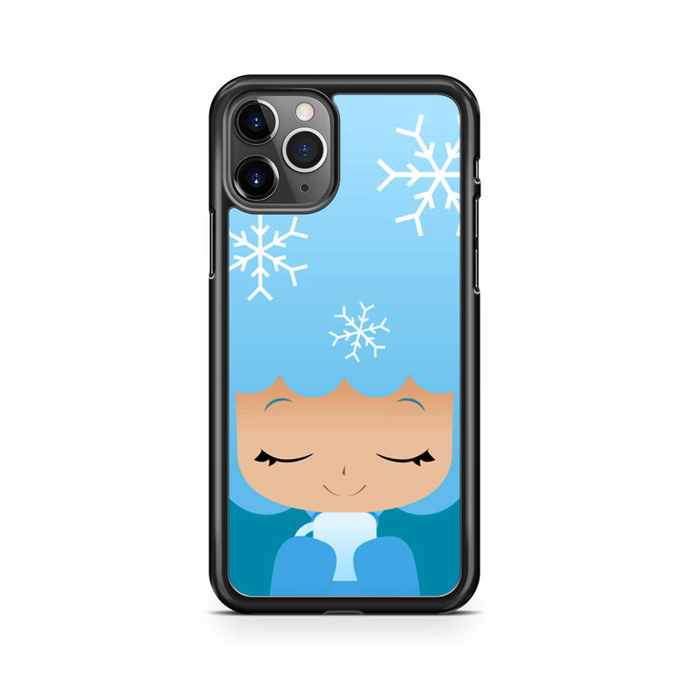 Winter Afro Girl iPhone 11 Pro Max Case