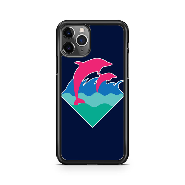 Pink Dolphin Logo iPhone 11 Pro Max Case