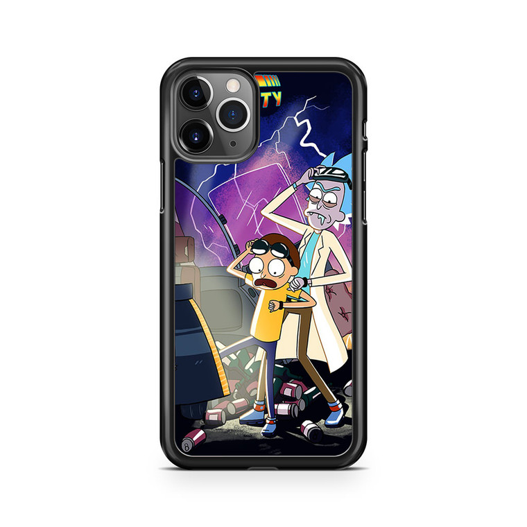 Rick And Morty Back To The Future iPhone 11 Pro Max Case