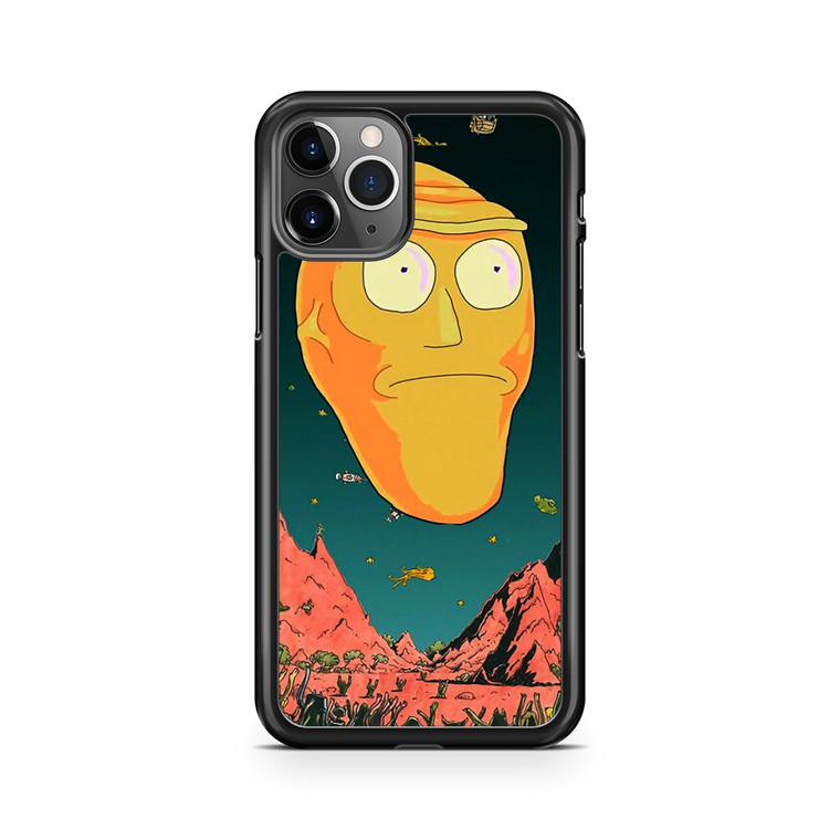 Rick And Morty Giant Heads iPhone 11 Pro Max Case